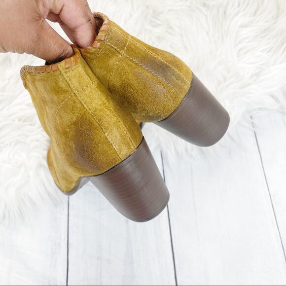 Frye Women's Nora Whipstitch Shootie Suede Bootie Size 10 NEW - Picture 4 of 6